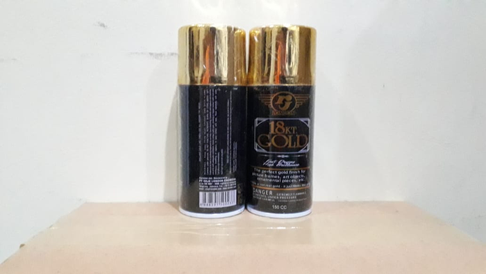 Gambar RJ London Spray Paint, Cat Semprot Gold 18KT 150CC dari Makmur Jaya Motor Pasar Minggu Kota Administrasi Jakarta Selatan Tokopedia