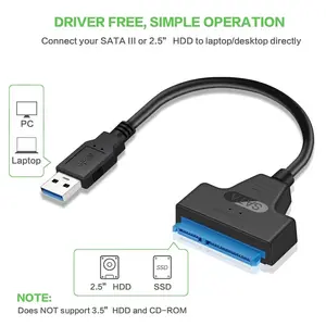 SATA III To USB 3.0 2.5 Inch Hard Drive Adapter Cable Macbook pro