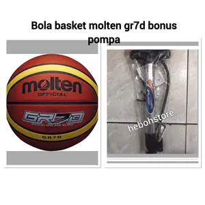 BOLA BASKET MOLTEN BGR7D ORIGINAL BONUS POMPA SERBA GUNA PROMO