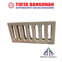 Gambar TRISENSA RO 73E MINIMALIS 20X40 CM ROSTER KERAMIK LOBANG ANGIN VENTILASI BEIGE KW 1 KW A - RO 73E PUTIH dari Tirta Bangunan Kota Depok 5 Tokopedia