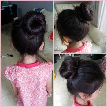 Product Review of bun hair donut size M / sanggul / cepolan from Tokopedia customer review 0