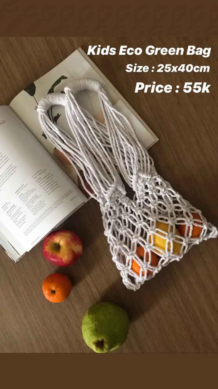 Kids Eco Green Bag