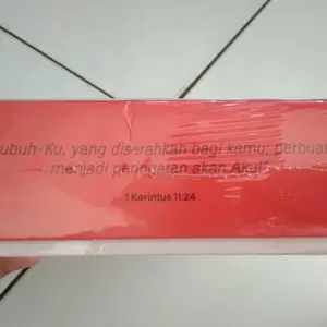 Hosti Ayat & Anggur Perjamuan Kudus - Satu Kemasan