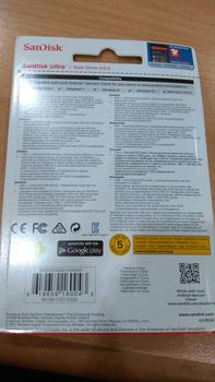 Product Review of Flash Disk Sandisk SDDD3 256GB Ultra Dual Drive m3.0 Garansi Resmi from Tokopedia customer review 0