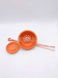 Gambar Pot Bunga Gantung Warna Orange dari Modissjaya Kota Administrasi Jakarta Pusat 2 Tokopedia