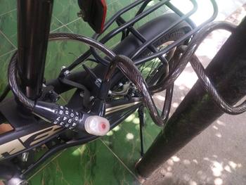 Product Review of Kunci Sepeda Polygon With Key Number & Light from Tokopedia customer review 0
