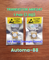 Gambar 2 Buah MRF247 1 Set Pair HFE Sama Transistor RF Power Amplifier MRF-24 dari Automa-88 Kab. Bekasi 1 Tokopedia