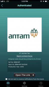 Product Review of Logam Mulia Antam 1 Gr Sertifikat Press from Tokopedia customer review 0