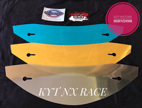 Gambar TearOff - lapisan pelindung visor - to iridium KYT NX RACE dari AdtyaStore Kota Bekasi 1 Tokopedia