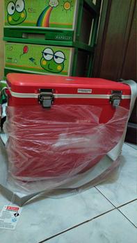 Product Review of (KHUSUS GOJEK) COOLER BOX MARINA 24S LION STAR Cool Box Ice Tempat Es from Tokopedia customer review 1