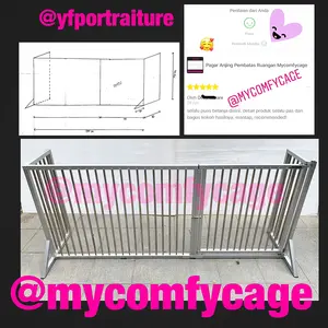 Pagar Anjing Pembatas Ruangan Mycomfycage