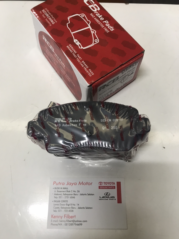 Gambar KAMPAS REM DEPAN ETIOS VALCO / BRAKE PAD dari Putra Jaya Motor PJM.ID Kota Administrasi Jakarta Selatan Tokopedia