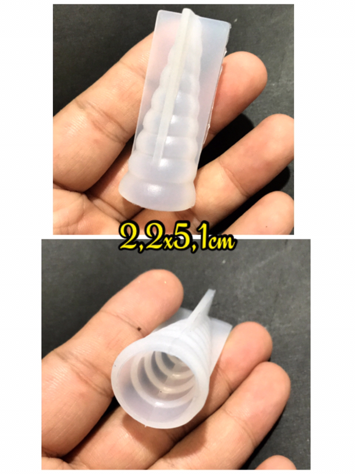 Gambar Mold clay mold resin tanduk unicorn mold cetakan unicorn horn dari Done Handymade Kota Administrasi Jakarta Barat Tokopedia