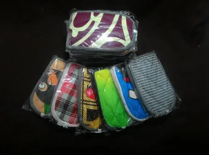 JAMPEL DAPUR KOTAK BESAR PELINDUNG SARUNG TANGAN KAIN LAP