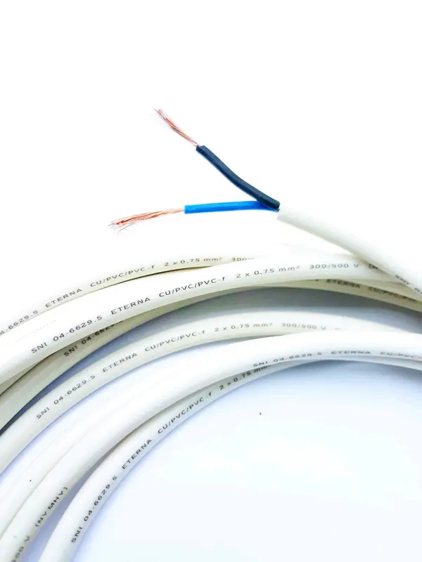 Kabel Eterna NYMHY 2X0.75 Meteran 4