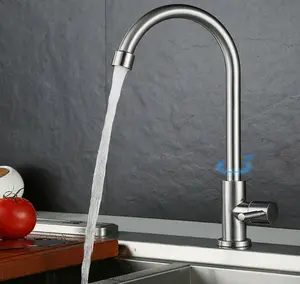 Keran sink tanam meja/kran cuci piring stainless