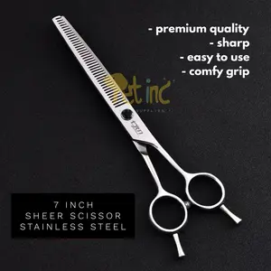 pet sheer scissor grooming 7 inch