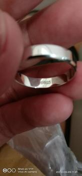 Product Review of Cincin Perak 925 Unisex Polos SSR120 from Tokopedia customer review 1
