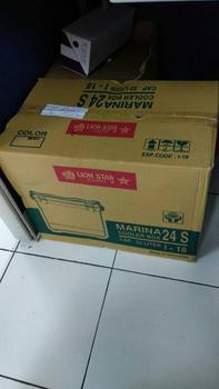 Product Review of (KHUSUS GOJEK) COOLER BOX MARINA 24S LION STAR Cool Box Ice Tempat Es from Tokopedia customer review 0