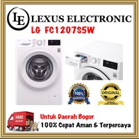 Gambar MESIN CUCI LG | FC1207S5W | FC 12075W | INVERTER | FRONT LOADING LG dari lexus electronic mall Kota Bogor 1 Tokopedia