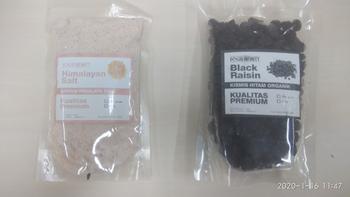 Product Review of Kismis / Black Raisin Organic USA PREMIUM 250 GRAM from Tokopedia customer review 2