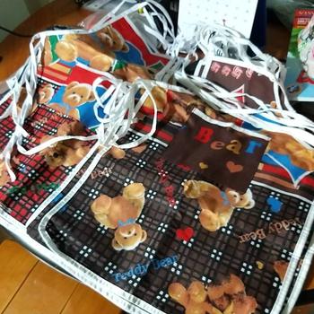 Product Review of Celemek TK Apron Masak Anak Kain Motif from Tokopedia customer review 1