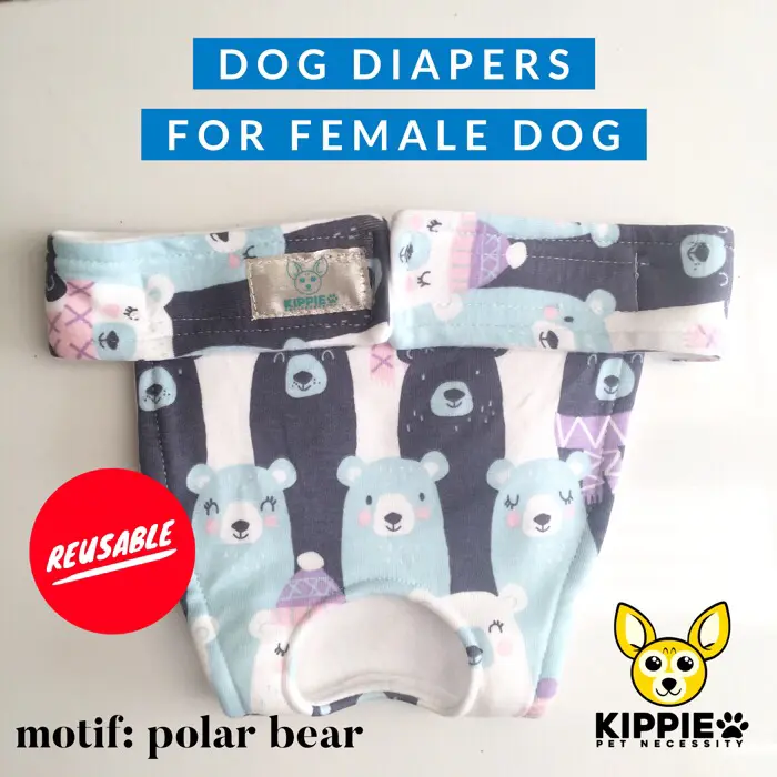 Dog Diapers Size XL Pampers Popok Celana Loops Mens Anjing Betina