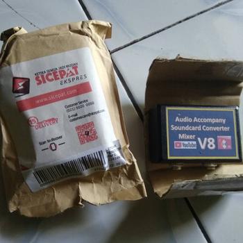 Product Review of CONVERTER GITAR UNTUK SOUNDCARD Mixer V8 V8 Plus from Tokopedia customer review 0