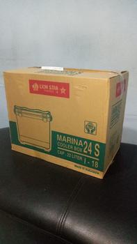 Product Review of (KHUSUS GOJEK) COOLER BOX MARINA 24S LION STAR Cool Box Ice Tempat Es from Tokopedia customer review 0