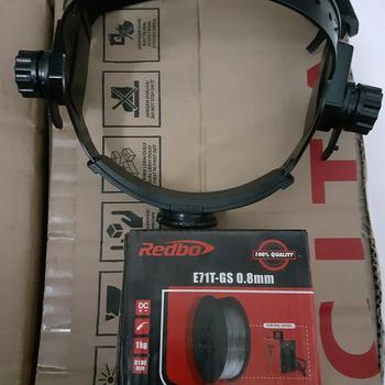 Product Review of Kawat Las Flux Core 0.8MM MIG Redbo 1kg from Tokopedia customer review 0