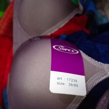 Product Review of Bra SOREX Super Soft Tanpa Kawat Aneka Warna TIPE 17238 from Tokopedia customer review 0