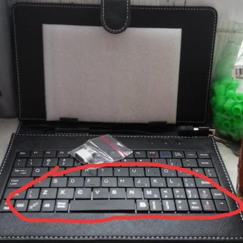 Product Review of OTG Keyboard Tablet Handphone Android Murah Universal Aksesoris HP from Tokopedia customer review 0