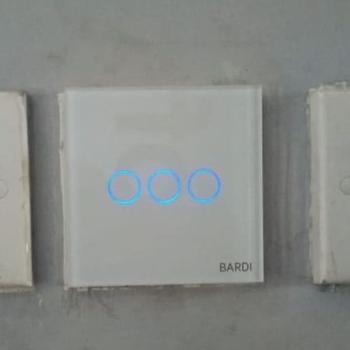 Product Review of BARDI Smart Wall Switch 3 Gang Saklar Sentuh Touch Wifi Otomatis IoT from Tokopedia customer review 0