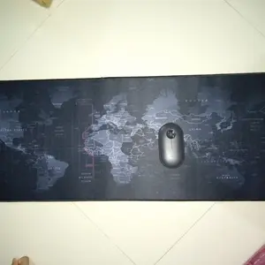 Mousepad Mouse Pad Gaming Super besar motif Peta Dunia 300 x 800 mm
