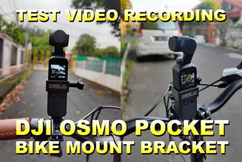Product Review of Bike Mount Bracket Mounting DJI Osmo Pocket 3 DJI Osmo Action 5 Pro GoPro Insta 360 Mounting Sepeda Action Cam Camera Gimbal Kamera Bike Holder Universal from Tokopedia customer review 0