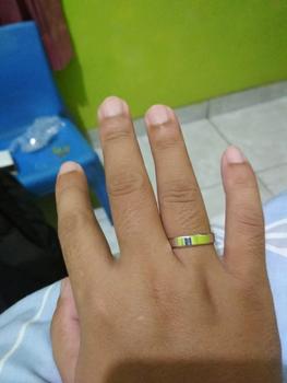 Product Review of Cincin Perak 925 Unisex Polos SSR120 from Tokopedia customer review 0