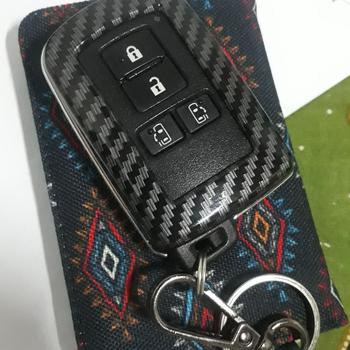 Product Review of cover key casing sarung kunci carbon voxy toyota sienta from Tokopedia customer review 2