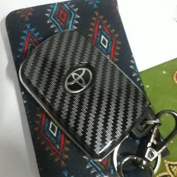 Product Review of cover key casing sarung kunci carbon voxy toyota sienta from Tokopedia customer review 1