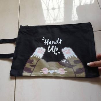Product Review of PF15 MAP Hand Up Cat A4 Stationery File Folder from Tokopedia customer review 0