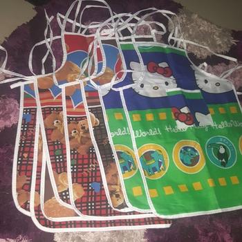 Product Review of Celemek TK Apron Masak Anak Kain Motif from Tokopedia customer review 0