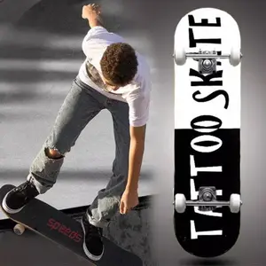 Skateboard profesional dewasa adult remaja XL kayu fullset 3108PU