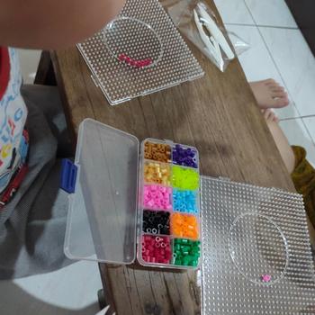 Product Review of Hama Beads / Hamabeads / Hamabead 5 mm Plate / Pegboard Square from Tokopedia customer review 0