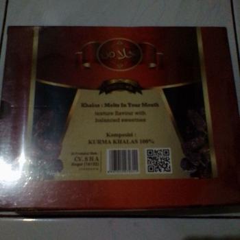 Product Review of Kurma Golden Khalas 1 kg from Tokopedia customer review 1