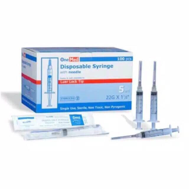 Onemed spuit / suntikan 5ml