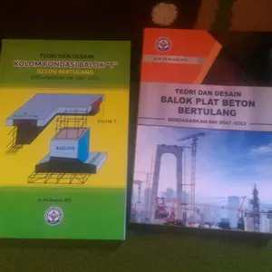 Buku Teori dan Desain Kolom Fondasi Balok "T" Beton Bertulang