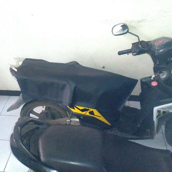 Product Review of sarung cover kulit jok motor from Tokopedia customer review 0