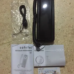 Telepon Kabel Sahitel S21 Pesawat Telepon Kabel Sahitel S-21 (Hitam)
