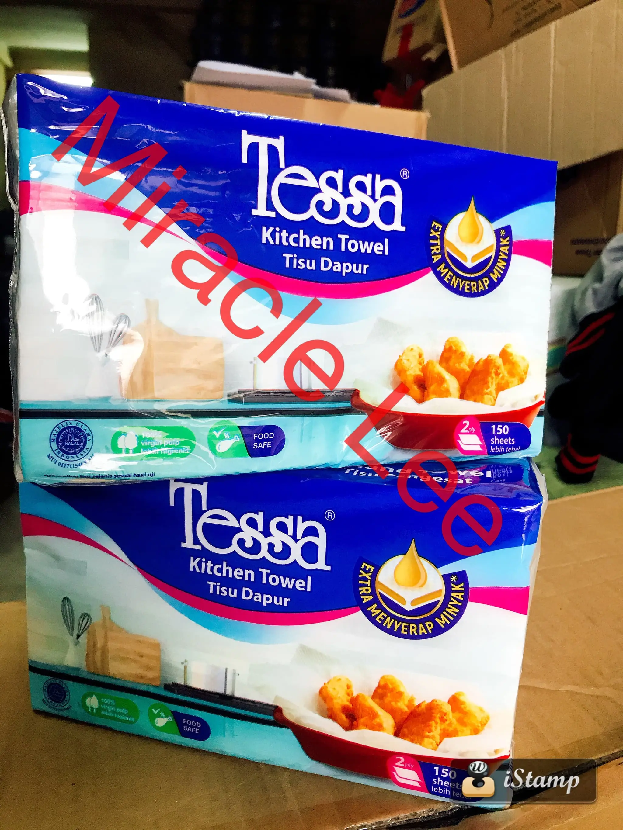 Tissue TESSA Handtowel - Pengesat - Dapur - Tissue 150 Sheet