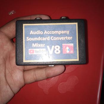 Product Review of CONVERTER GITAR UNTUK SOUNDCARD Mixer V8 V8 Plus from Tokopedia customer review 0