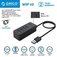 Gambar ORICO W5P-U3 100cm USB Hub 4 ports USB 3.0 dari Click & Go Tokopedia Kota Bandung 3 Tokopedia